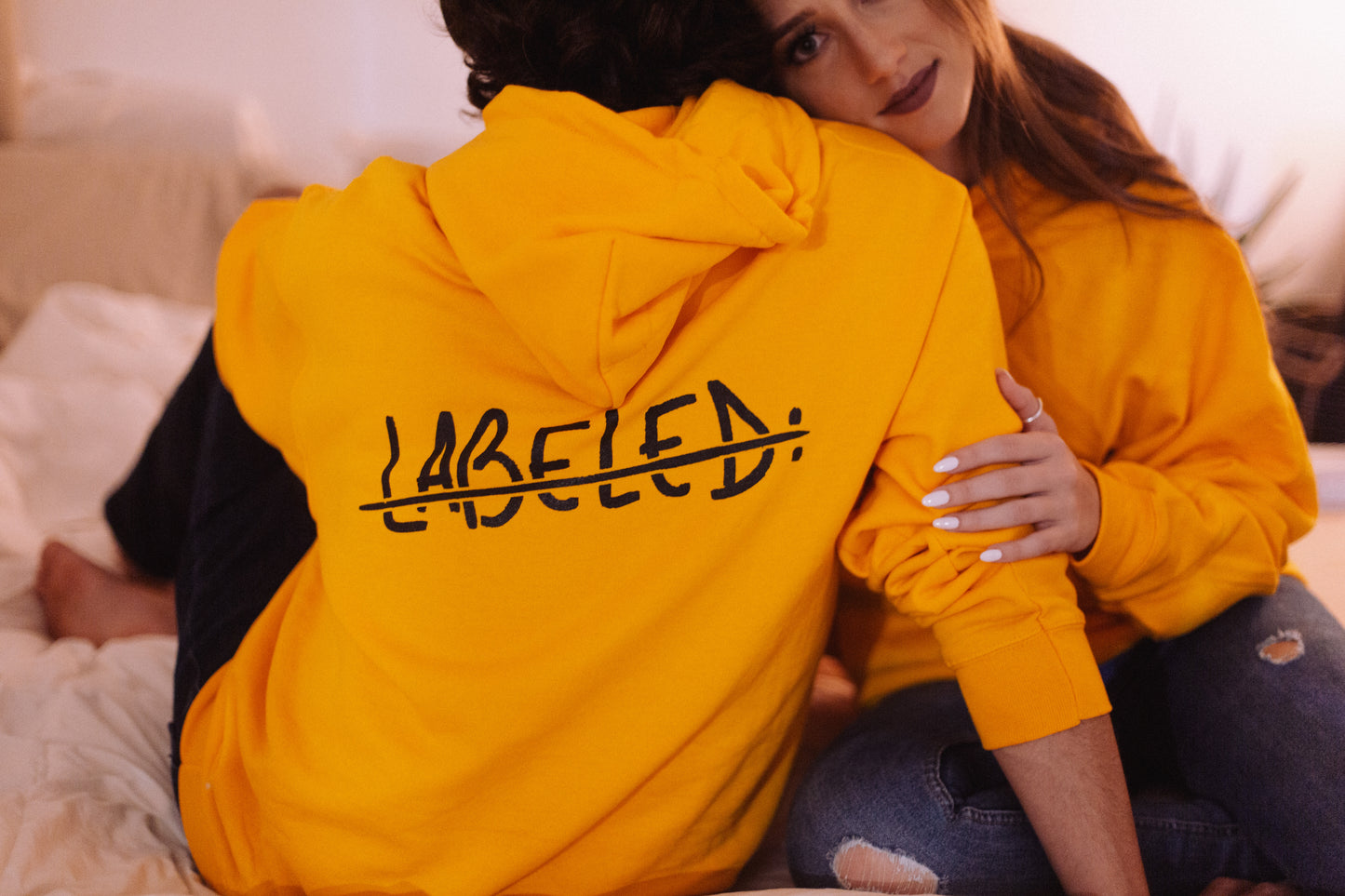 Labeled Logo Hoodie